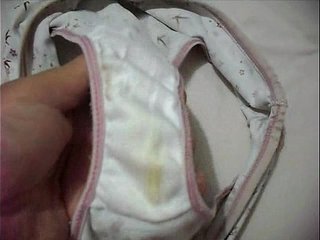 Showing Marya&acute;s dirty panties 006